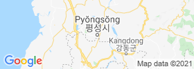 P'yongsong map